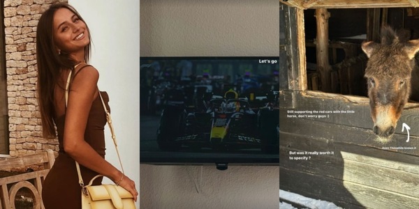 Charlotte, l'ex di Leclerc e la gaffe social: tifosi Ferrari infuriati