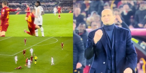 Roma-Juve, Kean espulso dopo 40'': la reazione di Allegri