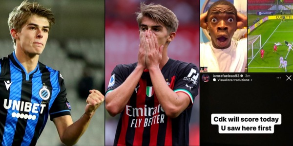 De Ketelaere, auguri di compleanno dalla Uefa con un video...del Bruges