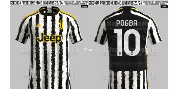 Juventus, la nuova prima maglia per la stagione 2023/24: tutti i dettagli