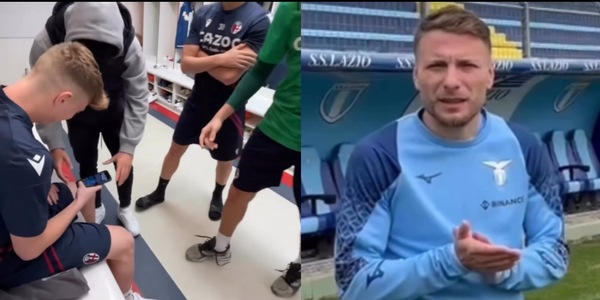 Immobile, messaggio per Mazia dopo il record: "Spero di portarti bene"