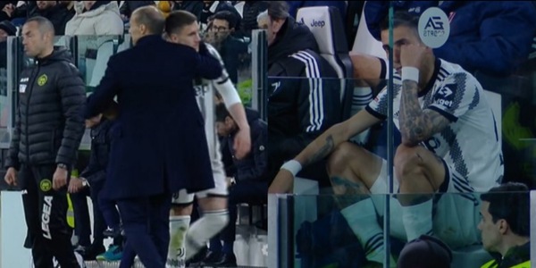 Juve-Inter, rabbia di Di Maria e Vlahovic per la sostituzione