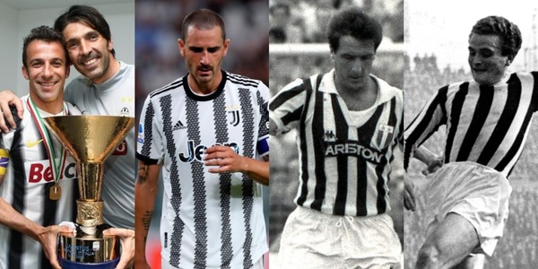 Juve, Bonucci punta 500 e Scirea: la classifica di tutti i tempi