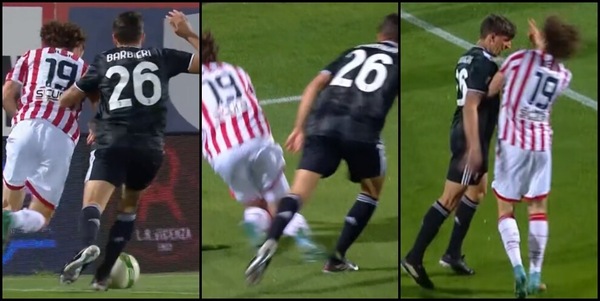 Vicenza-Juve Next Gen, il contatto Begic-Barbieri FOTO