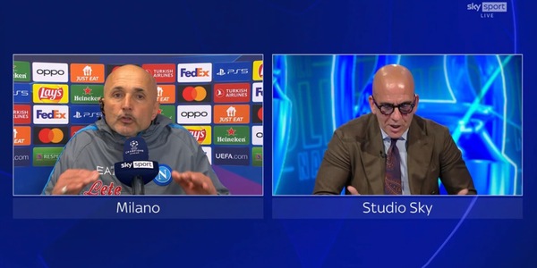 Milan-Napoli, lite Spalletti-Di Canio: “Tu che parli di gesti eclatanti…”