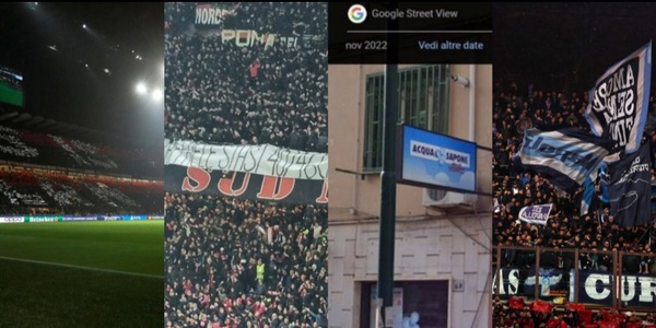 Milan-Napoli, il sapone e l’insulto troglodita nascosto nello striscione
