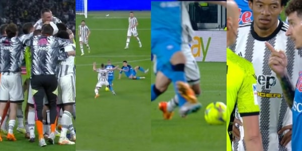 Juve-Napoli, gol Di Maria annullato: il contatto Milik-Lobotka sull'azione