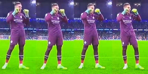 City, troll Ederson: si gira verso i tifosi Arsenal e... piange