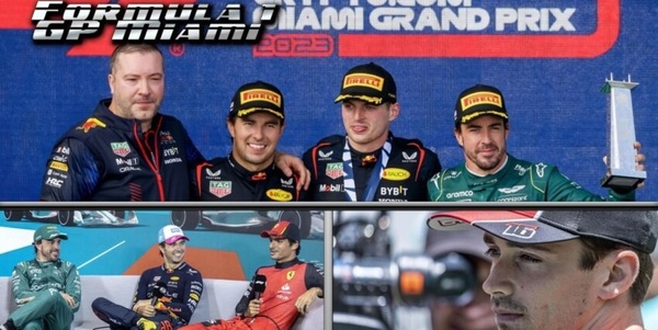 Verstappen domina a Miami, Leclerc e la Ferrari arrancano