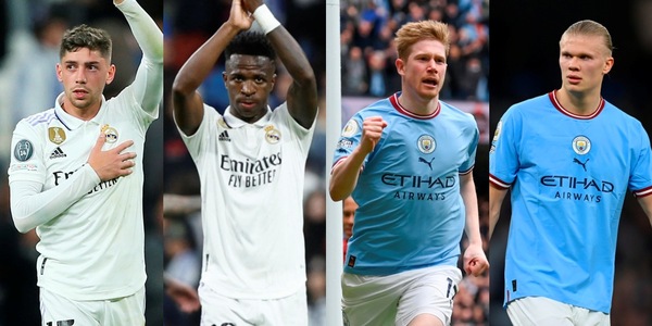 Real-Manchester City, gli undici a confronto: più di un miliardo in campo