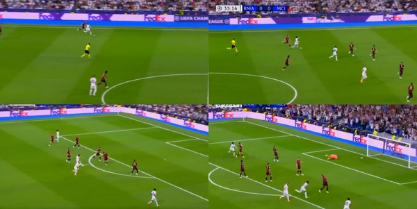 Real-City, Vinicius gol: l’impressionante coast to coast di Camavinga