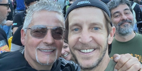 Baggio e Ambrosini al concerto di Bruce Springsteen: "I numeri uno..."