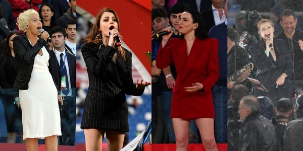 Coppa Italia, Gaia canta l'inno: tutte le esibizioni dal 2011 a oggi