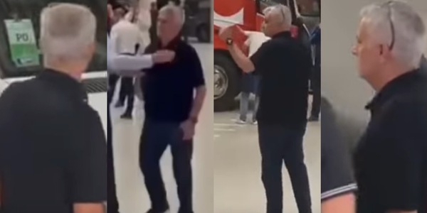 Roma, Mourinho senza freni con l'arbitro Taylor: Sei una fottuta disgrazia