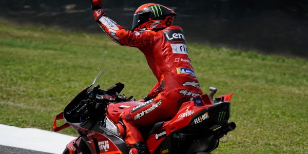 Mugello, Bagnaia vince la Sprint MotoGP: Bezzecchi e Martin sul podio