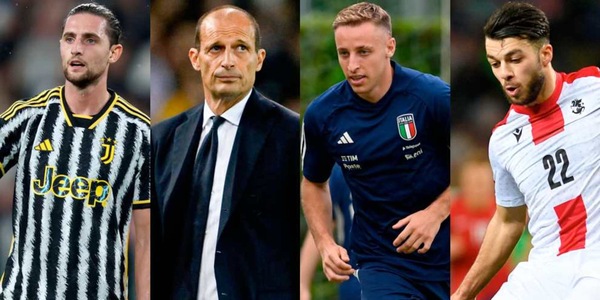 Juve-Allegri: le strategie a pranzo, da Rabiot a Mikautadze