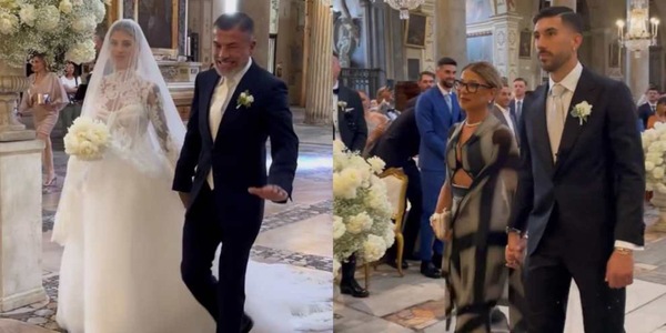 Chiara Nasti e Zaccagni, il matrimonio a Roma: le FOTO e gli invitati