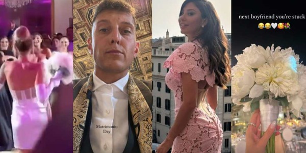 Matrimonio Nasti-Zaccagni: anche Gollini "intrappolato" da Angela?