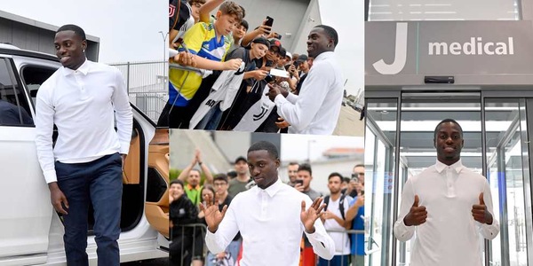 È il Weah day: l'abbraccio dei tifosi Juve fuori dal J Medical