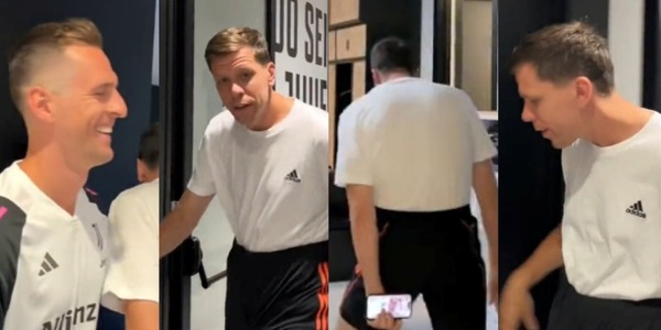 È Szczesny o Ragionier Fantozzi? Il look del portiere Juve sconvolge Milik