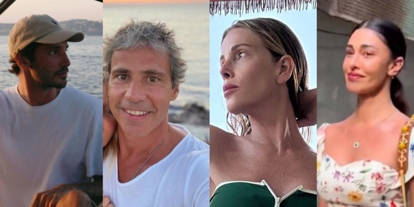 Alessia Marcuzzi, vacanza con l'ex e gossip Belen-De Martino sullo sfondo