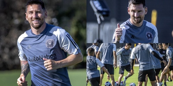 Messi, il primo allenamento è uno spettacolo: l'Inter Miami ai suoi piedi