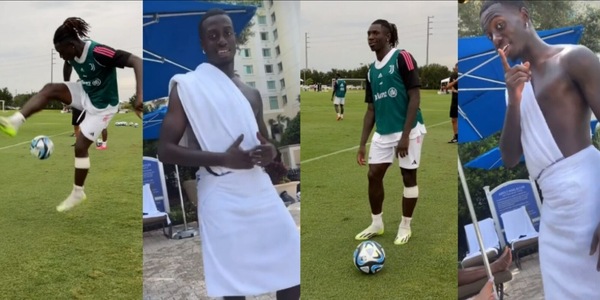 Kean show: lo sfottò a Weah e le magie in allenamento con la Juve