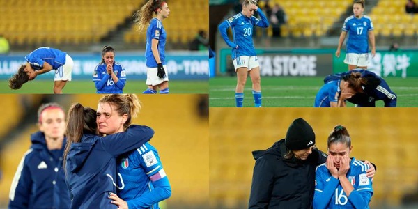 Italia eliminata dal Mondiale: delusione e lacrime per le azzurre