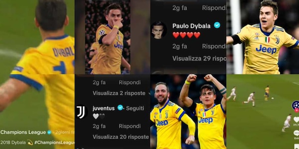 Dybala, l'amore Juve e i cuori Champions: Wembley galeotta sui social...