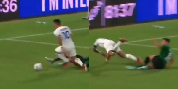 Inter-Egnatia, Lautaro Martinez e la simulazione…imbarazzante