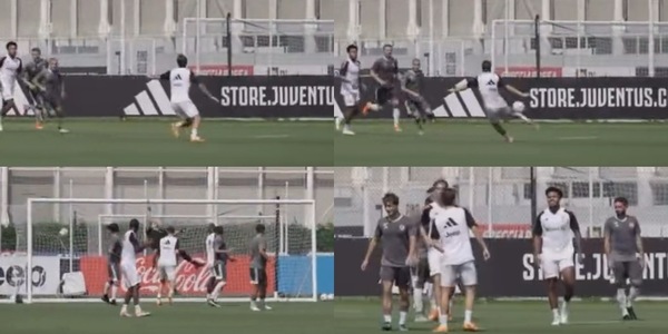 Fagioli di qualità: il gol al volo da fuori area in Juve-Alessandria