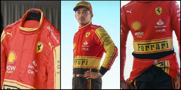 Ferrari, a Monza Leclerc e Sainz omaggiano la storia