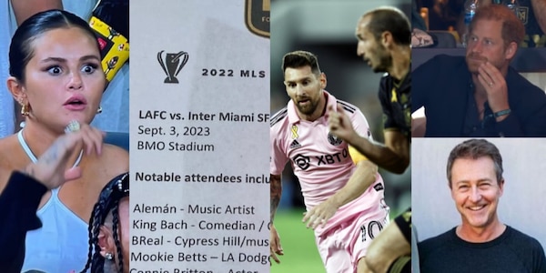 C'è Messi a Los Angeles: l'incredibile lista di vip in tribuna per vederlo