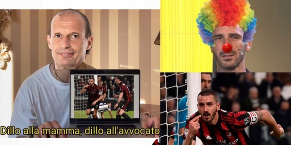 Bonucci contro Allegri e la Juve: le reazioni social
