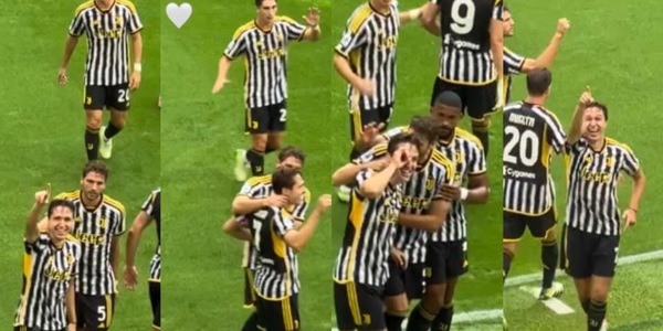 Chiesa, gol e dedica alla sua Lucia: la dolce immagine in Juve-Lazio