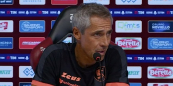 Sousa, conferenza Salernitana-Frosinone: "Lingue fuori come cravatte"