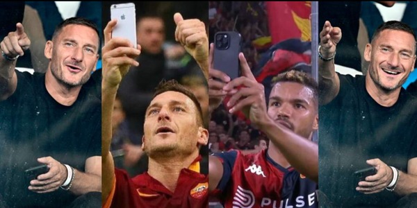 Messias come Totti, selfie sotto la curva: c'è un motivo