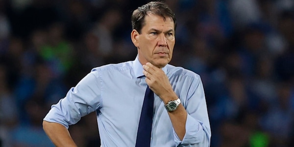 Rudi Garcia: "Napoli, risultato ingiusto. Non commento l'arbitro"