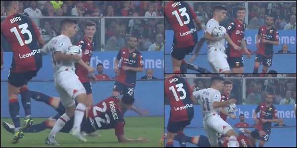 Pulisic-gol, petto o braccio? Il caso di Genoa-Milan fotogramma per fotogramma