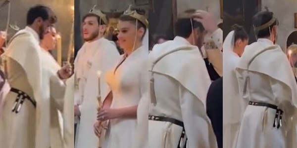 Kvaratskhelia si è sposato con Nitsa: le foto del matrimonio in Georgia