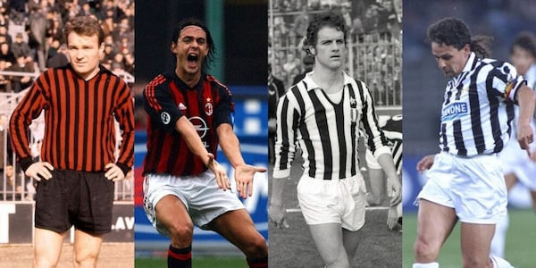 Milan-Juve, i migliori doppi ex: tra fondatori e campioni del mondo