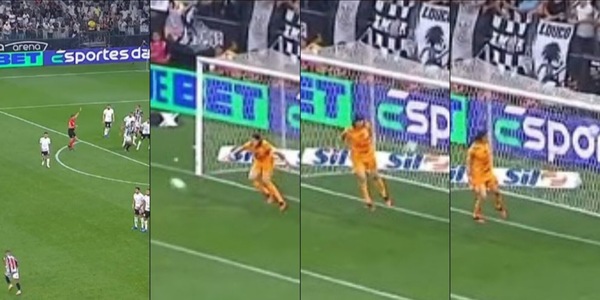 Assurdo in Brasile: il portiere si scansa sulla punizione! Ma c'è un motivo