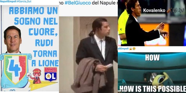 Dal violino di Kovalenko a Garcia torna a Lione: ironie social sul ko Napoli