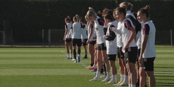 Juve Women, allenamento a porte aperte. La seduta di Montemurro in pillole