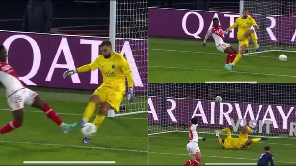 Donnarumma, che papera: l'incredibile errore in Psg-Monaco
