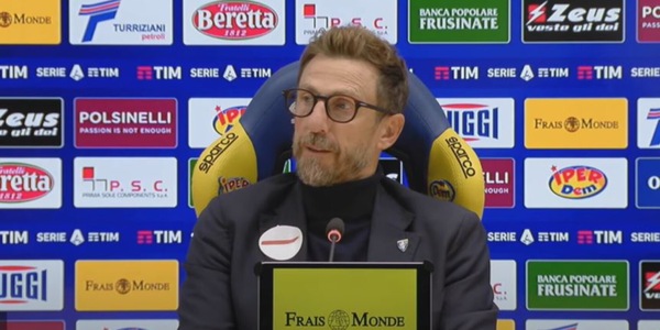 “Milan in difficoltà, dobbiamo provarci”: Di Francesco carica il Frosinone