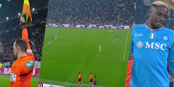 Szczesny sbaglia, Osimhen fa 1-1 ma l'arbitro annulla: cos'è successo
