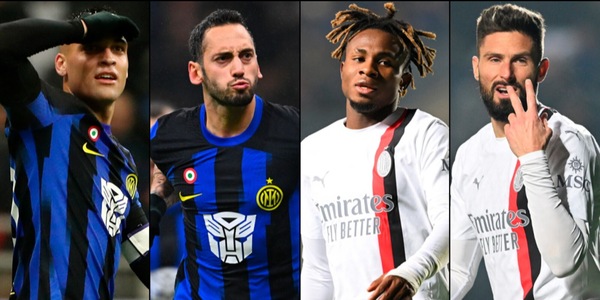 Calhanoglu sontuoso, Chukwueze da 4: Inter e Milan, le due facce di Milano