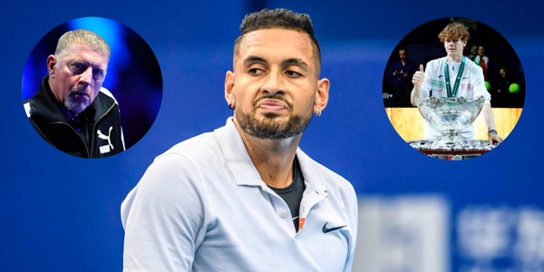 Kyrgios fuori controllo: attacco alla vita privata di Becker! Spunta Sinner…