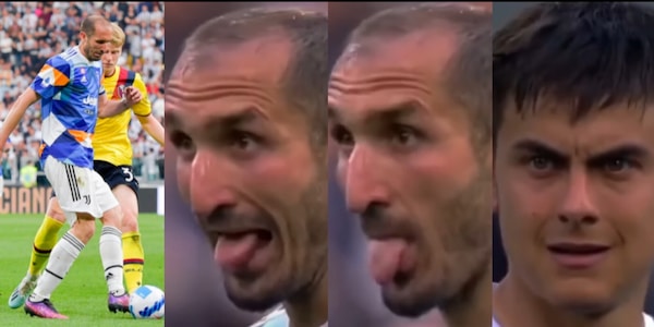 Chiellini e la linguaccia in Juve-Bologna: "La regia tv andò su Dybala ma..."